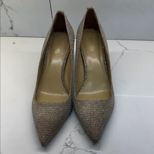 Michael Kors Glittering Beige Heels